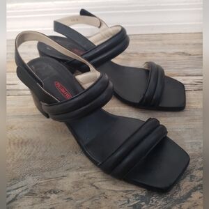 Black Strappy Sandals